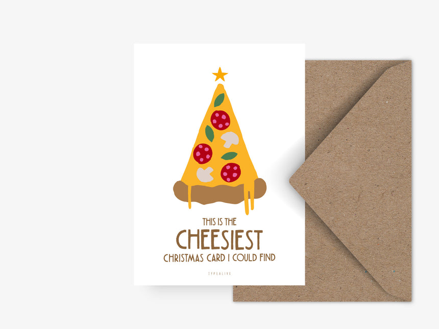 Postcard / Cheesiest Christmas Card