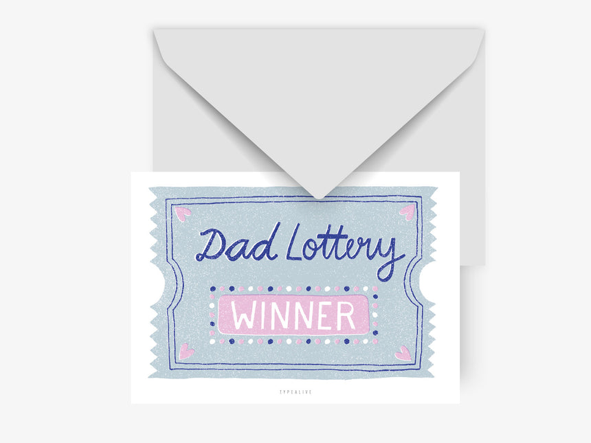 Postcard / Dad Lottery