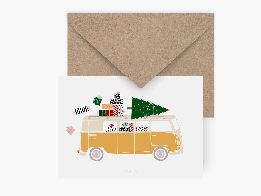 Postcard / Driving Home For Christmas No. 3