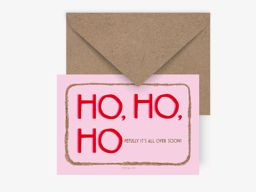 Postcard / Ho Ho Ho-pefully