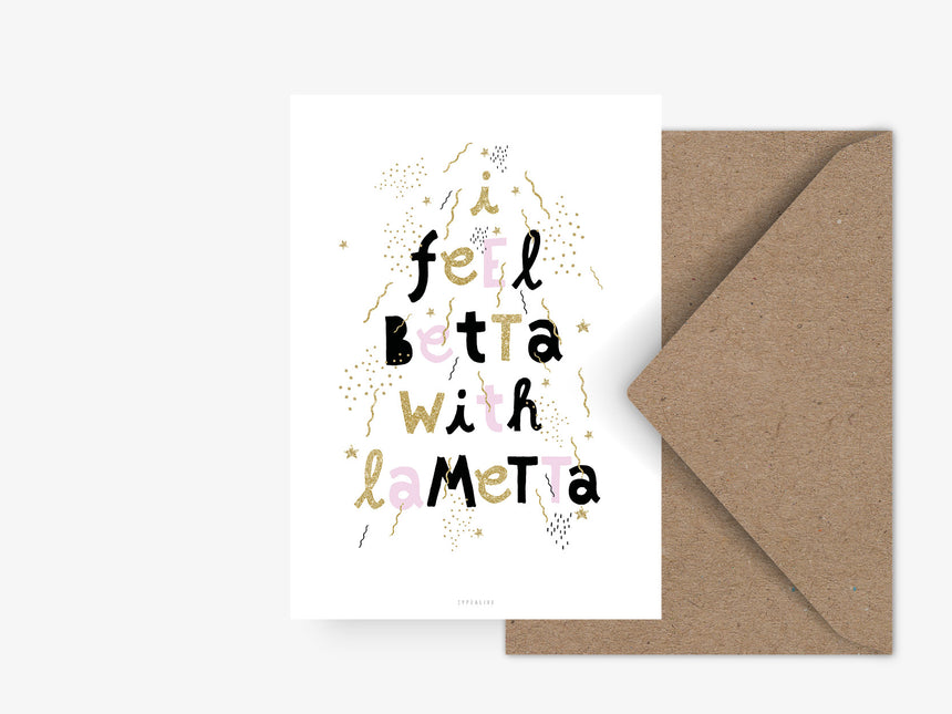 Postkarte / Betta Lametta