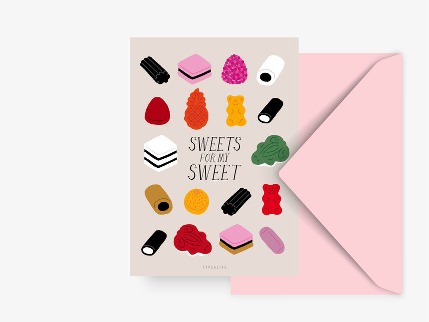 Postcard / Sweets