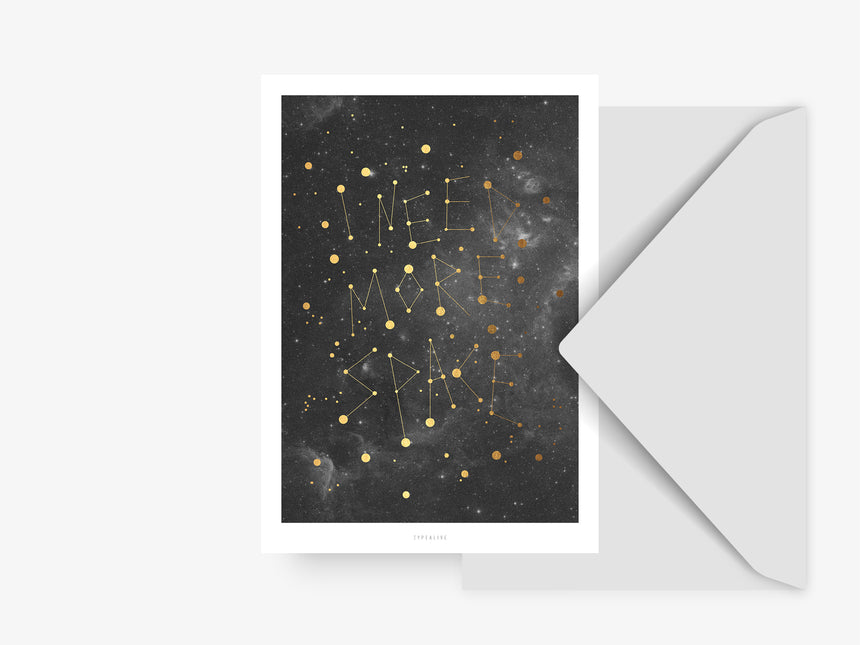 Postcard / More Space