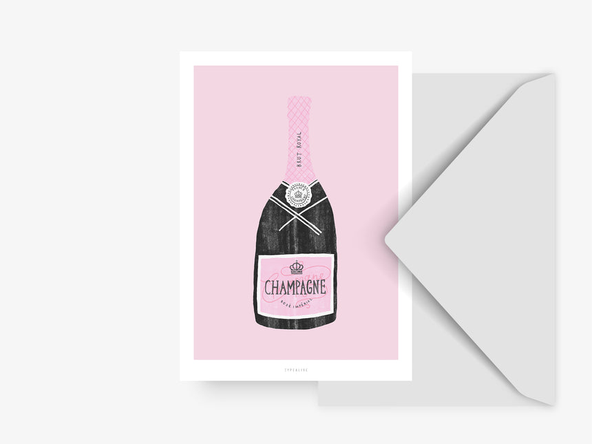 Postcard / Champagne