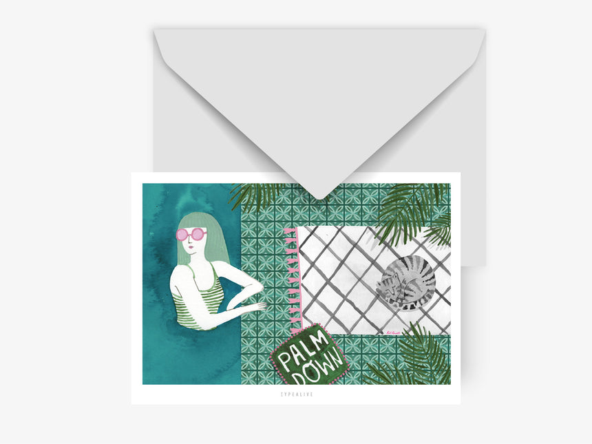 Postcard / Pool Party