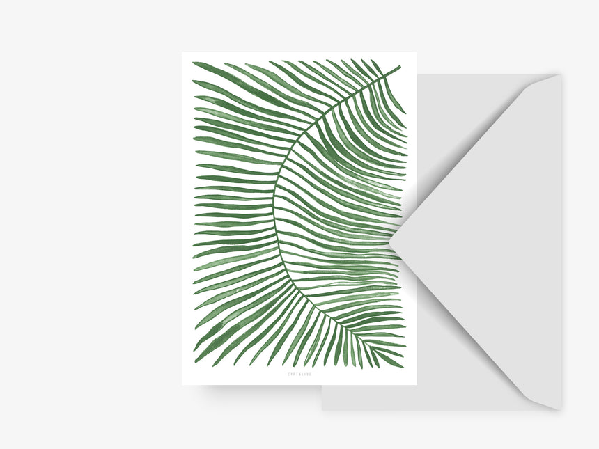 Postkarte / Rectangle Plant No. 1