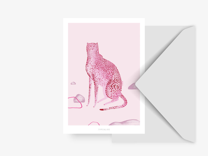 Postcard / Wild Cats No. 1