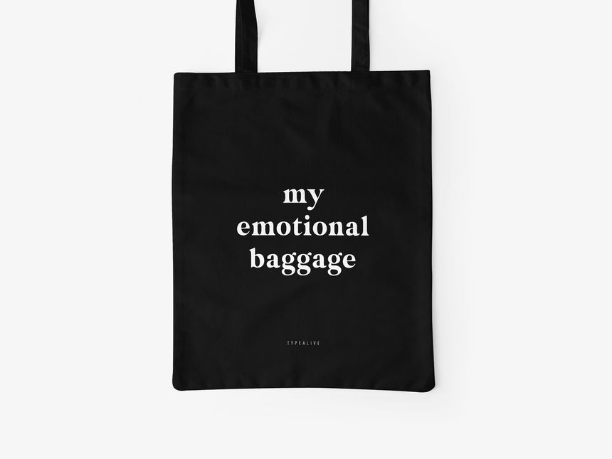 Baumwolltasche / Emotional Baggage