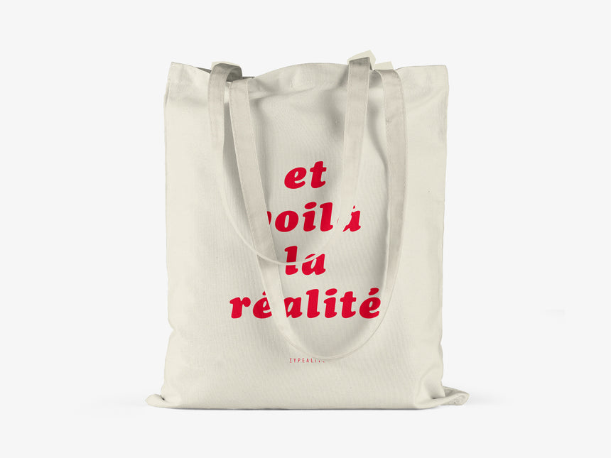 Cotton bag / Réalité “natural”
